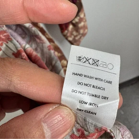 REVOLVE Tell Your Friends Floral Kimono Robe  Size S Boho Sheer Tie Waist - Picture 9 of 14